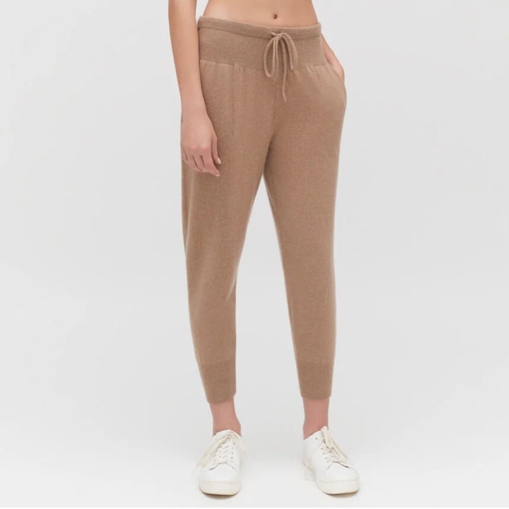 Single-Origin Cashmere Tapered Pant